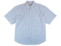 Seersucker Short Sleeve Shirt Blue