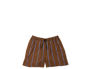Nylon Running Shorts Brown