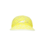 5 Panel Flower Yellow Lace Cap