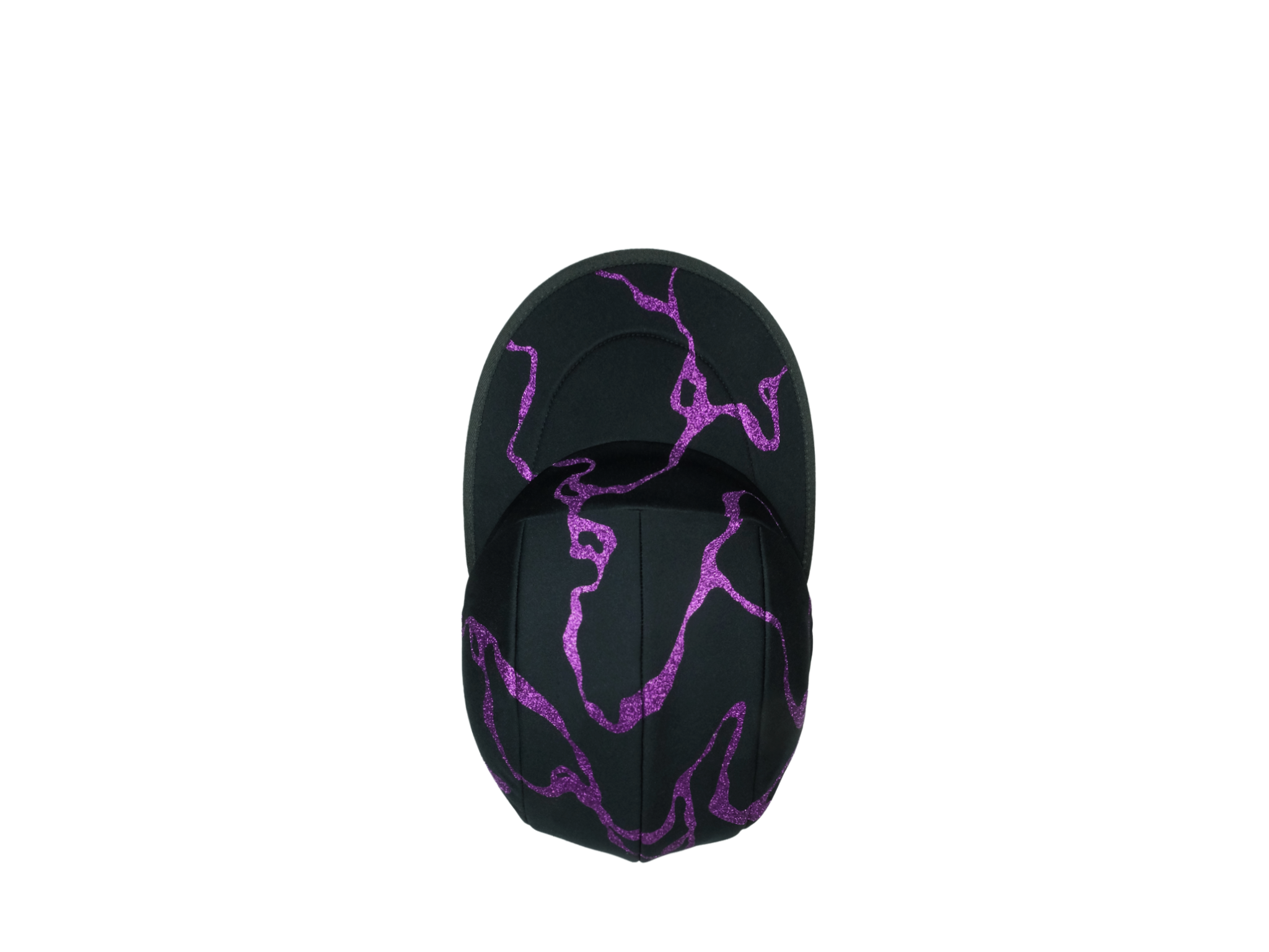 セール 海外 Mercury Cap Purple Glitter – BURGUNDER 帽子